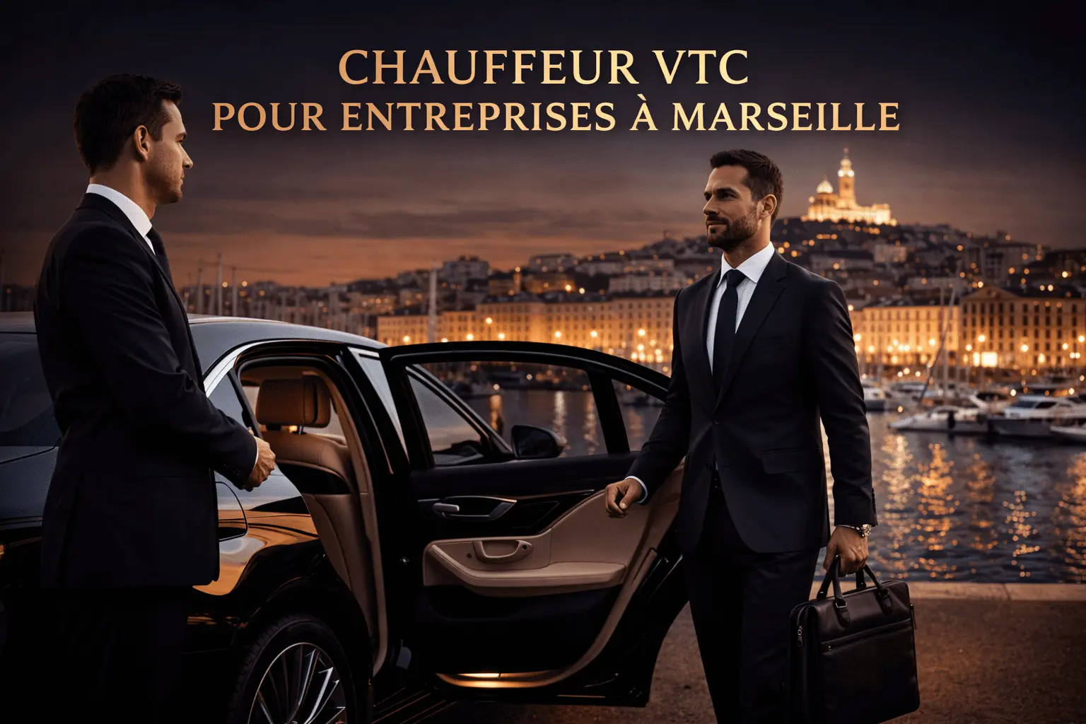 Chauffeur VTC professionnel pour déplacements d’affaires